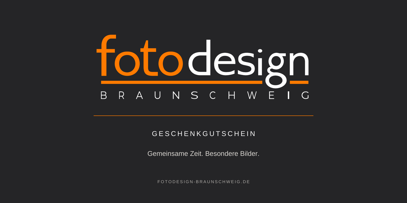 fotodesign BRAUNSCHWEIG Geschenkgutschein